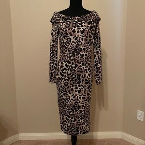 Leopard Print Dress